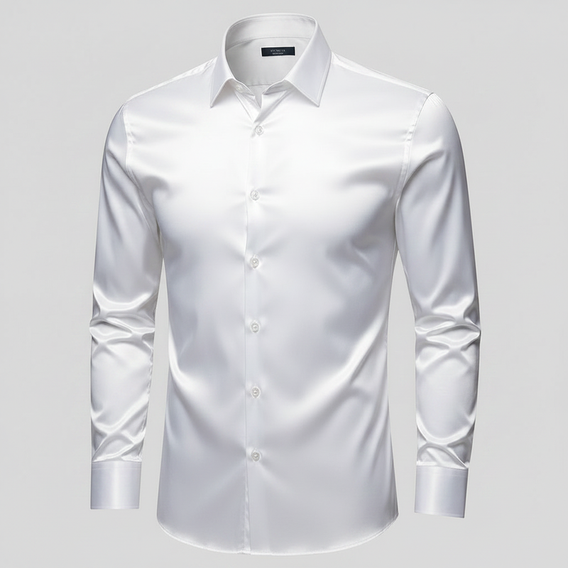 Jethro | Men's Dress Shirt Wrinkle-Free Cotton