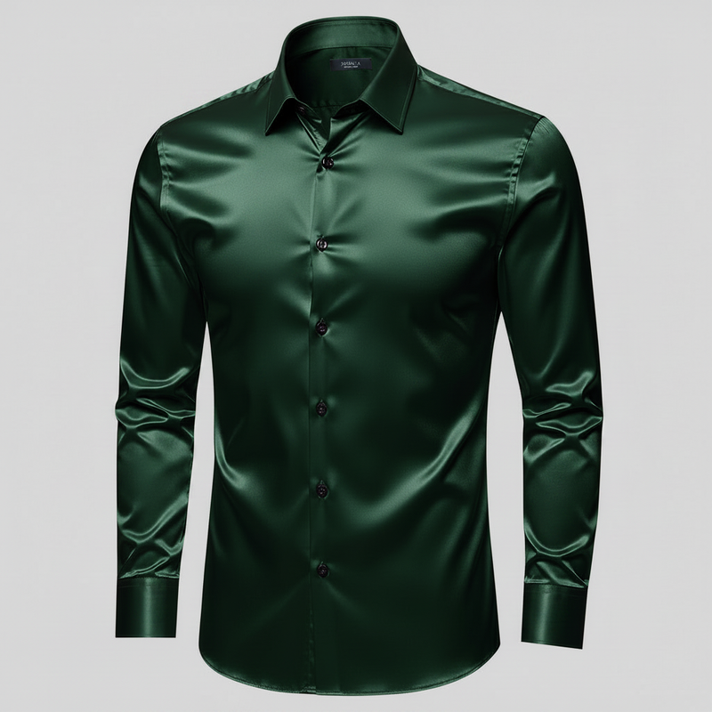 Jethro | Men's Dress Shirt Wrinkle-Free Cotton