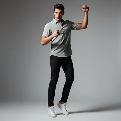 Men's Casual Summer Shirt | Stylish Loose Fit T-Shirt
