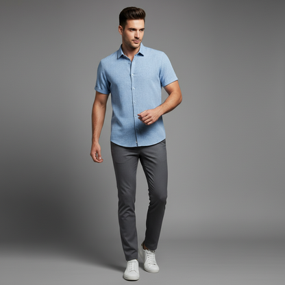 Men's Casual Summer Shirt | Stylish Loose Fit T-Shirt