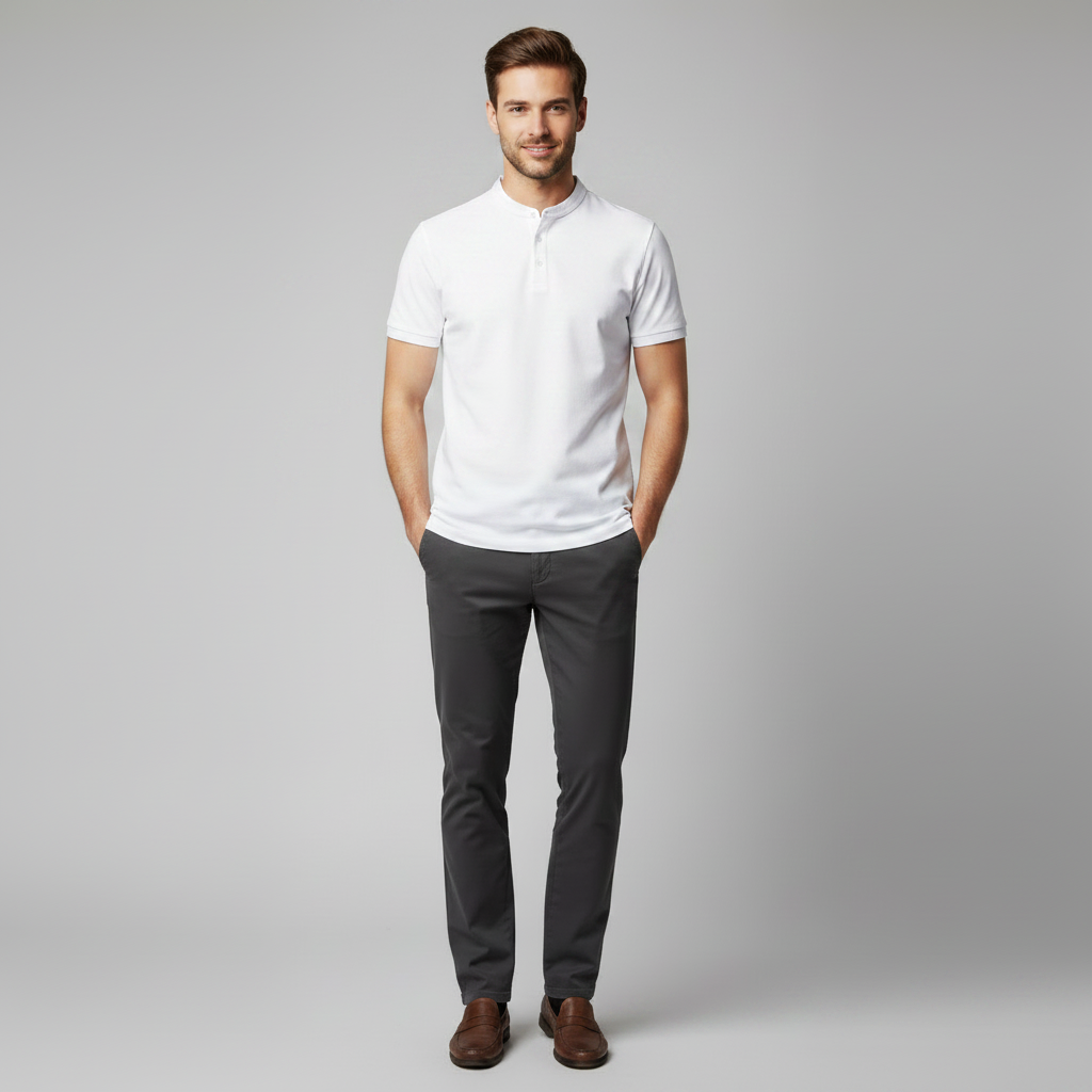 Men's Elegant Casual Polo Shirt | Classic Fit