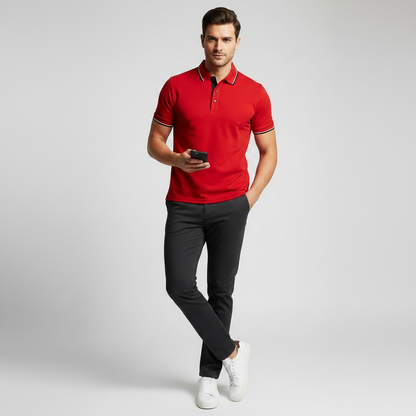 Men's Elegant Polo Shirt | Classic Fit Polo Shirts