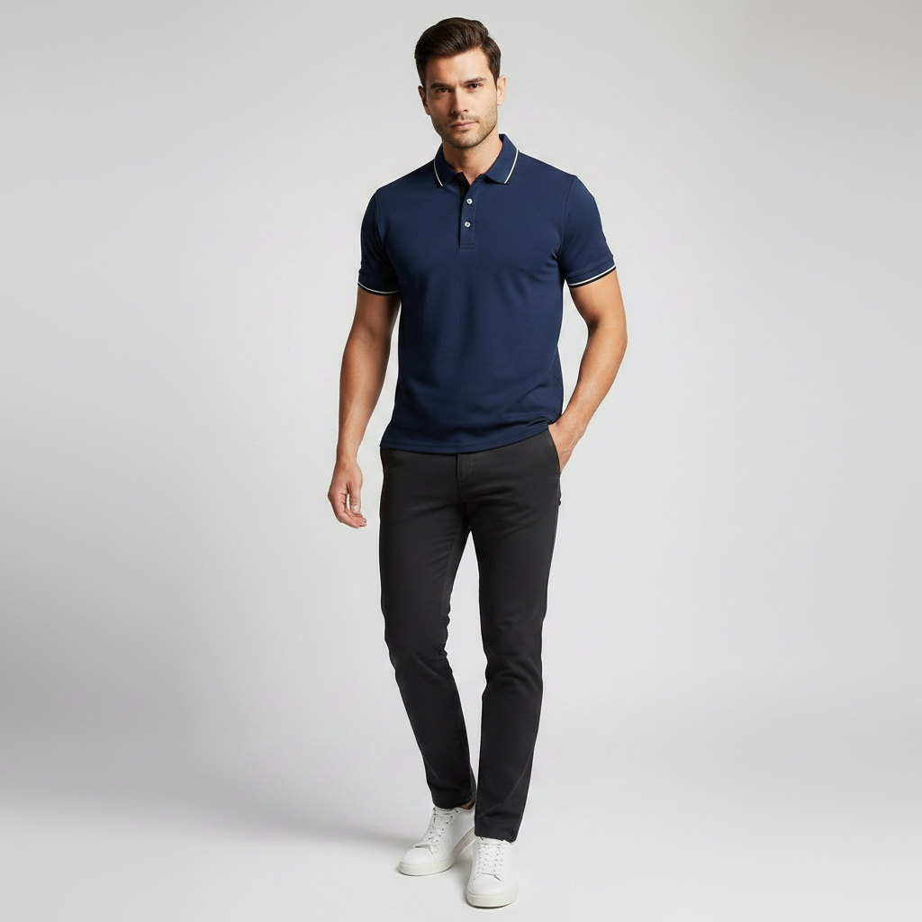 Men's Elegant Polo Shirt | Classic Fit Polo Shirts