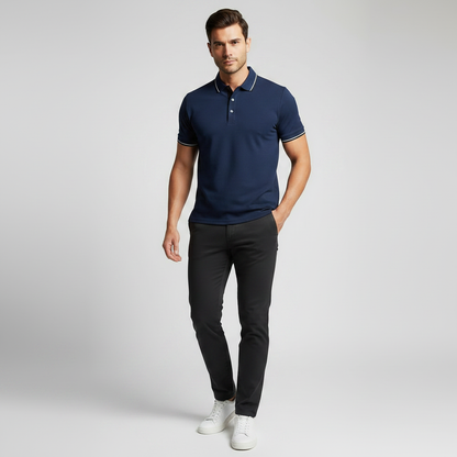 Men's Elegant Polo Shirt | Classic Fit Polo Shirts