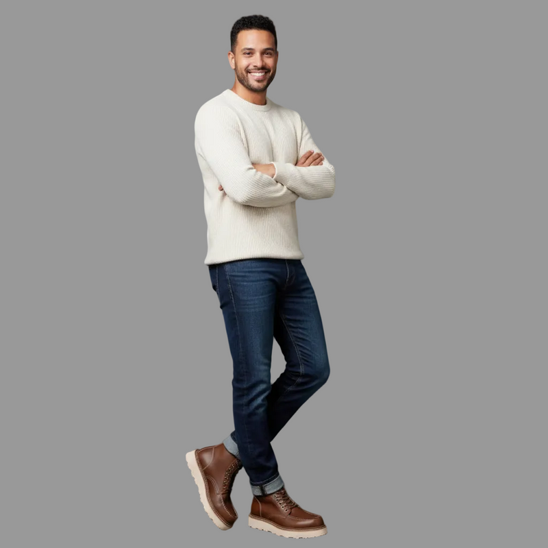 Men's Lace-Up Ankle Boots | Durable Footwear for Everyday Use