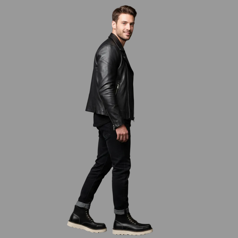 Men's Lace-Up Ankle Boots | Durable Footwear for Everyday Use