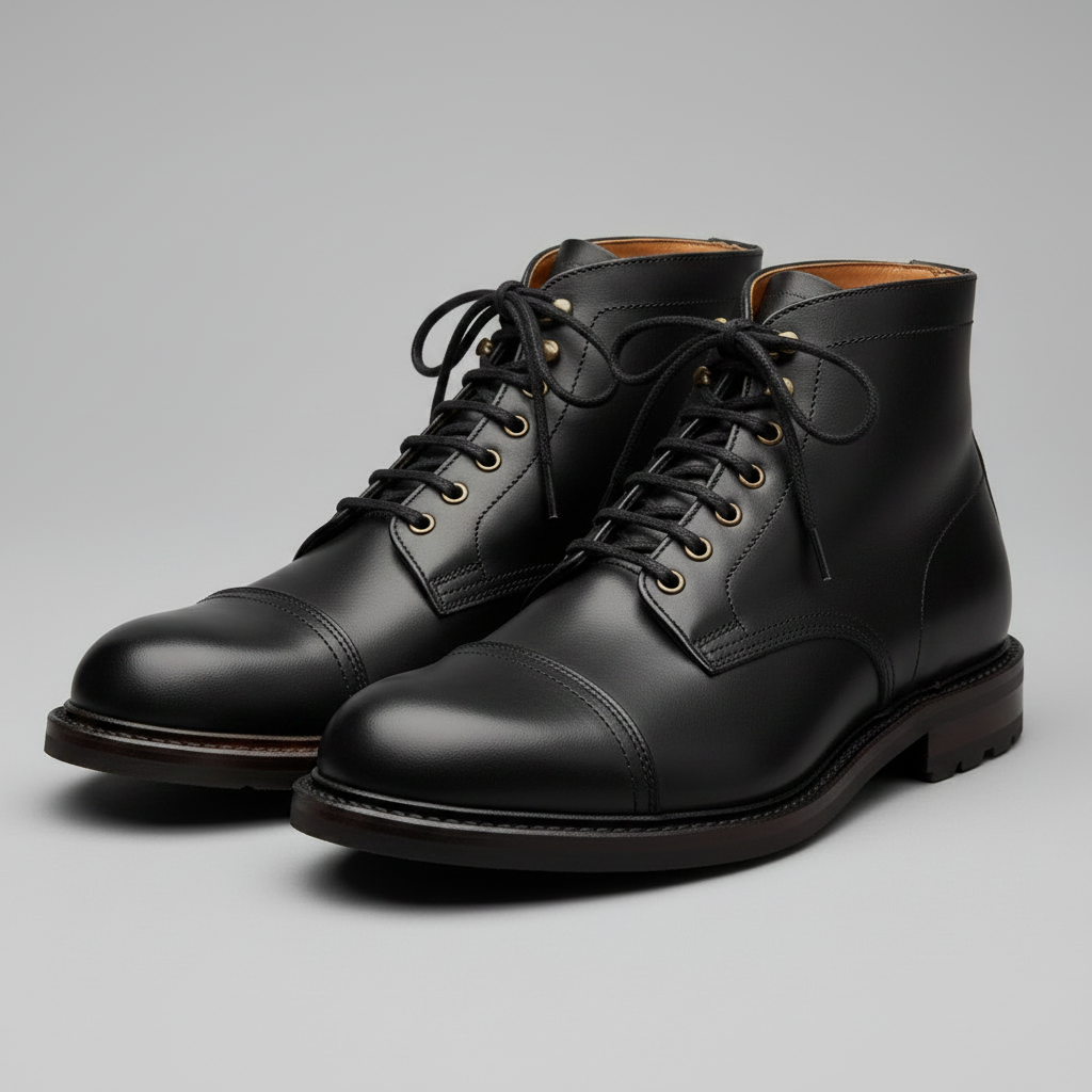 Men's Lace-Up Work Boots | Durable Classic Ankle Design