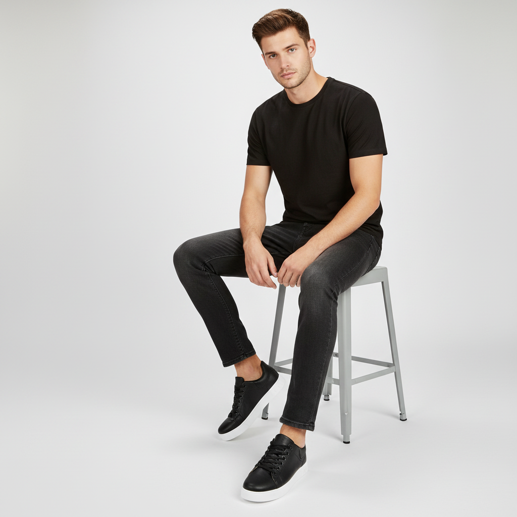 Men's Low-Top Sneakers | Stylish Lace-Up Trainers