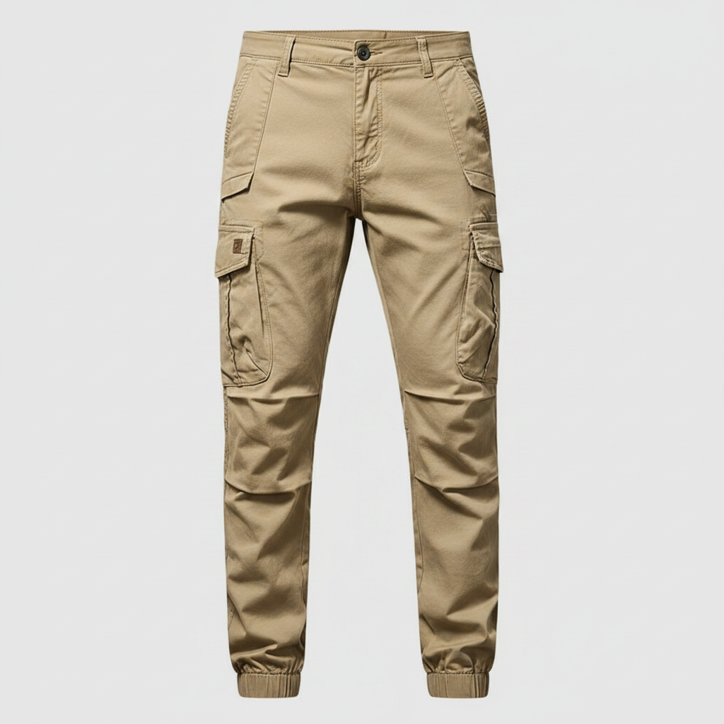 Men's Tactical Cargo Pants | Black Utility Trousers