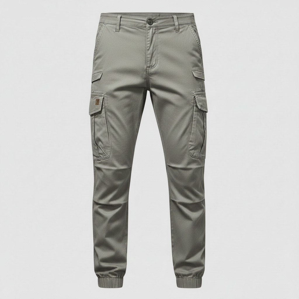 Men's Tactical Cargo Pants | Black Utility Trousers