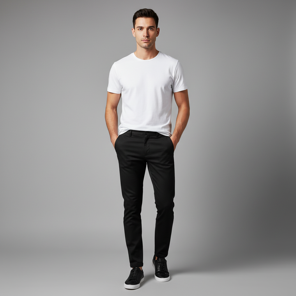 Saul Slim Fit Men's Chinos | Casual Trousers