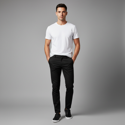 Saul Slim Fit Men's Chinos | Casual Trousers